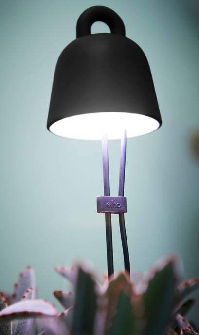 leaf light care 36cm living black